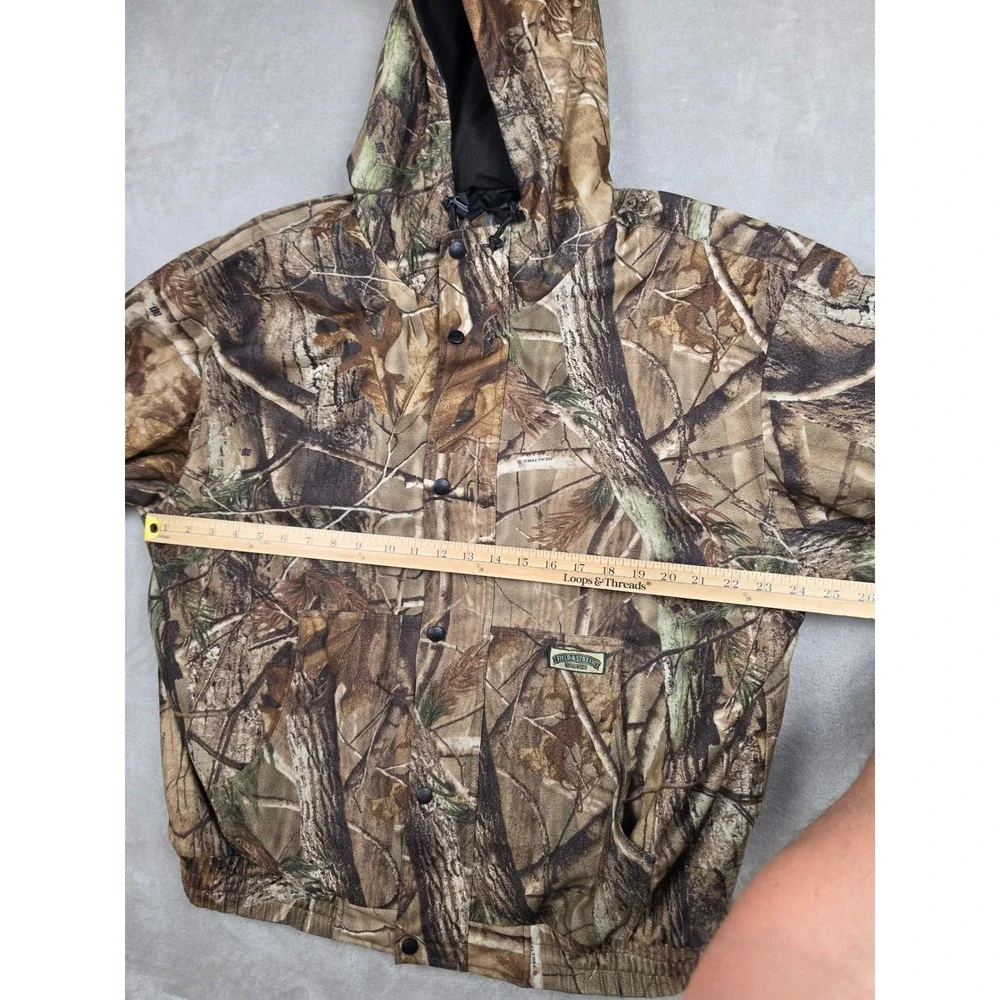 Field & Stream Realtree Camo Jacket Mens M HydroProof Ultra Hooded Insulated